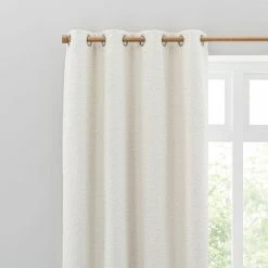 Best Sale 🎉 Churchgate Churchgate Woodhouse Boucle Ivory Eyelet Curtains ⌛