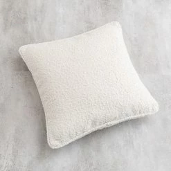 Flash Sale 👍 Churchgate Churchgate Woodhouse Boucle Ivory Cushion 🎉 -Household Products Shop 30729124 alt02