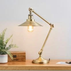 Top 10 🔥 Churchgate Churchgate Langton Antique Brass Table Lamp 🌟