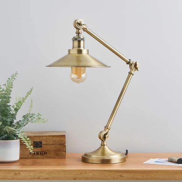 Top 10 π₯ Churchgate Churchgate Langton Antique Brass Table Lamp π 2 Top 10 π₯ Churchgate Churchgate Langton Antique Brass Table Lamp π - Image 2