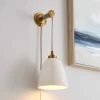 Coupon ✔️ Churchgate Churchgate Harby Easy Fit Plug In Wall Light 😍