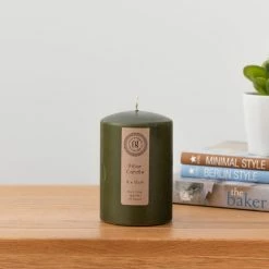 New 🥰 Churchgate Churchgate Olive Pillar Candle 💯