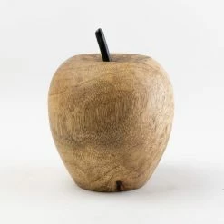 Promo 👏 Churchgate Churchgate Solid Wood Apple Ornament ⌛
