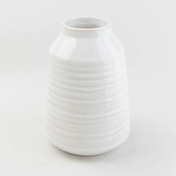 Budget π Churchgate Churchgate Ceramic Ripple 20cm Vase π 2 Budget π Churchgate Churchgate Ceramic Ripple 20cm Vase π - Image 2