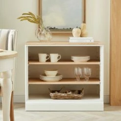 Best Pirce 𧨠Churchgate Churchgate Ivory Open Shelf Base Unit π§¨