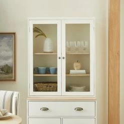 Brand new π Churchgate Churchgate Ivory Glass Door Top Unit π