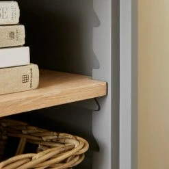 Cheapest 🎉 Churchgate Churchgate Steeple Grey Open Shelf Base Unit ✨ -Household Products Shop 30748100 alt02