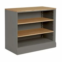 Cheapest 🎉 Churchgate Churchgate Steeple Grey Open Shelf Base Unit ✨ -Household Products Shop 30748100 alt05