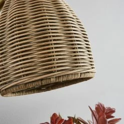 Best Sale 🤩 Churchgate Churchgate Cotes Rattan Table Lamp ❤️ -Household Products Shop 30755685 alt02