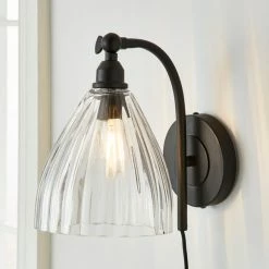 Promo π Churchgate Churchgate Allexton Black Wall Light β