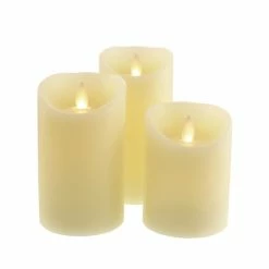 Buy βοΈ Churchgate Churchgate Set of 3 LED Candles π