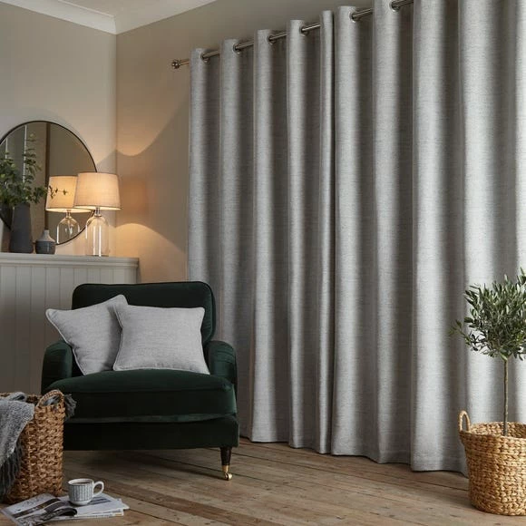 Discount β¨ Churchgate Churchgate Swithland Herringbone White Eyelet Curtains π 5 Discount β¨ Churchgate Churchgate Swithland Herringbone White Eyelet Curtains π - Image 5